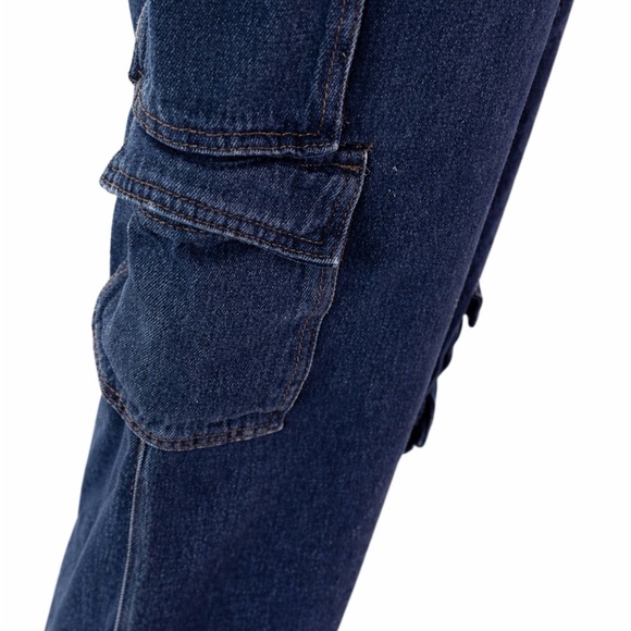 Empyre Dark Blue Women's Cargo/Skater Jeans - Picture 4 of 12